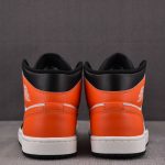 (BEST) Jordan 1 Mid 'Black Toe Starfish'