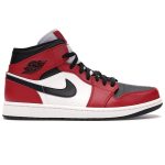 (BEST) Jordan 1 Mid 'Chicago Toe'