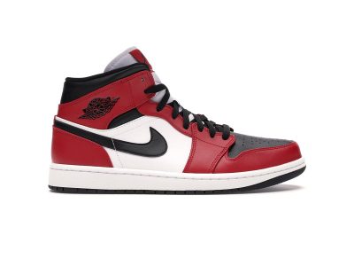 (BEST) Jordan 1 Mid 'Chicago Toe'