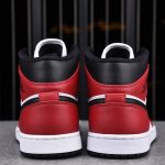 (BEST) Jordan 1 Mid 'Chicago Toe'