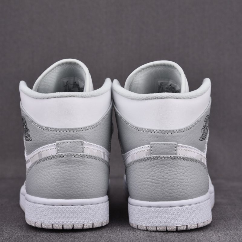 (BEST) Jordan 1 Mid 'Grey Camo'