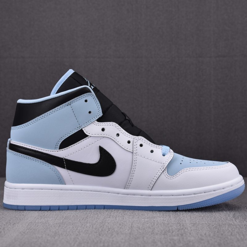(BEST) Jordan 1 Mid 'Ice Blue'