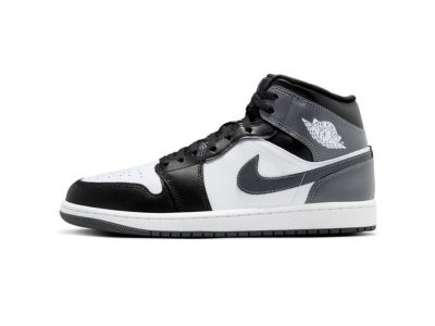 (BEST) Jordan 1 Mid 'Iron Grey'