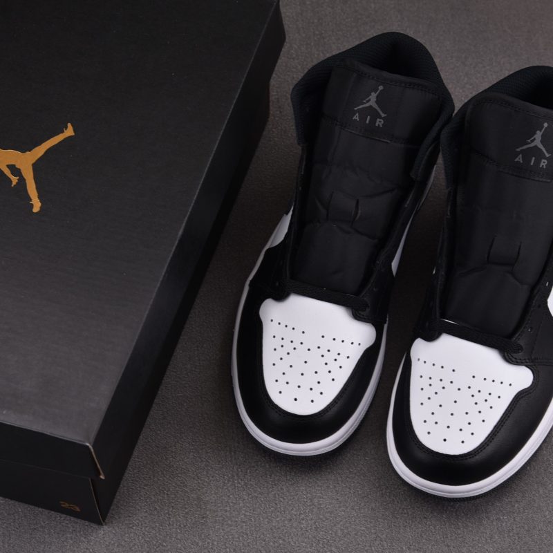 (BEST) Jordan 1 Mid 'Iron Grey'