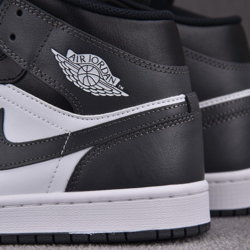 (BEST) Jordan 1 Mid 'Iron Grey'