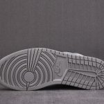 (BEST) Jordan 1 Mid 'Light Smoke Grey' V3