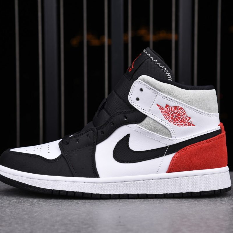 (BEST) Jordan 1 Mid SE 'Union Black Toe'