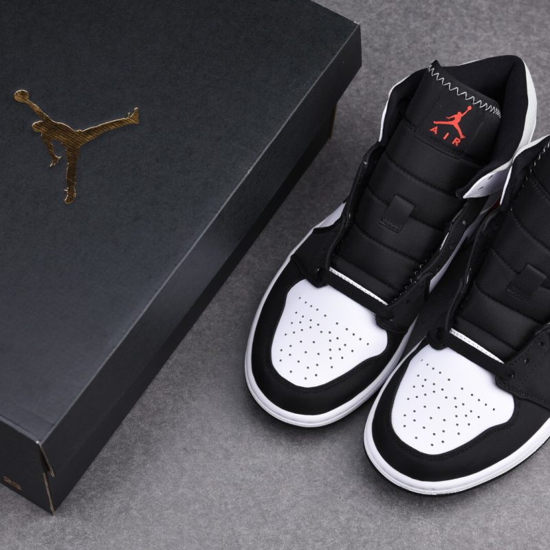 (BEST) Jordan 1 Mid SE 'Union Black Toe'