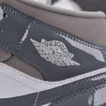 (BEST) Jordan 1 Mid SE 'White Medium Grey Cool Grey'