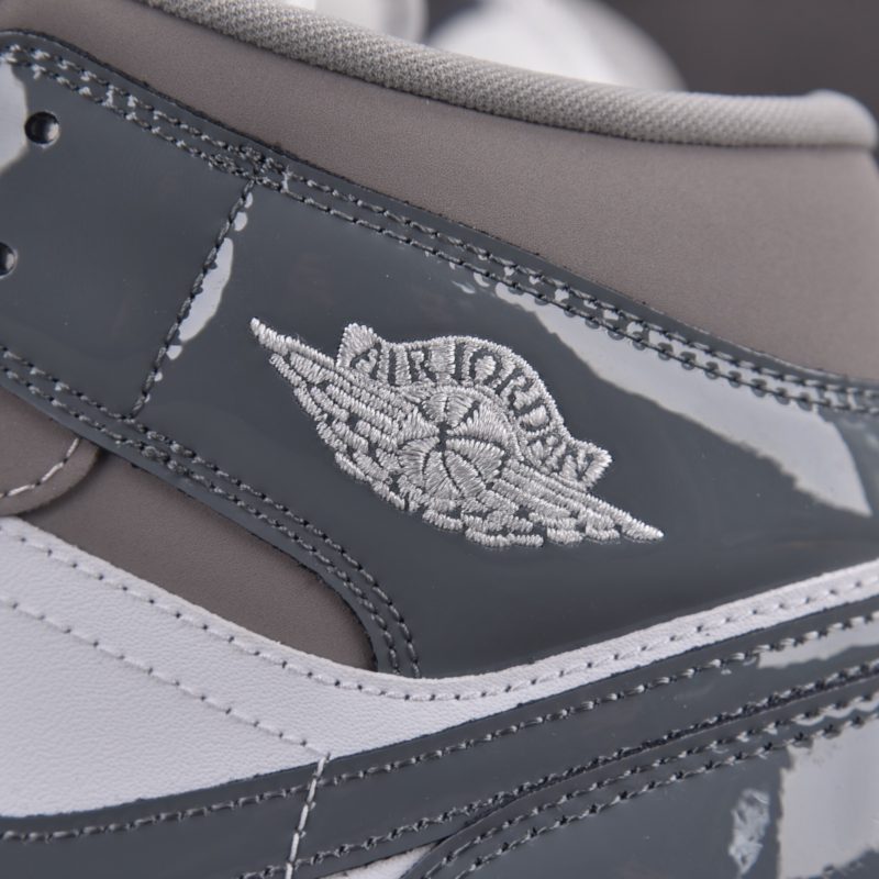 (BEST) Jordan 1 Mid SE 'White Medium Grey Cool Grey'