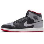(BEST) Jordan 1 Mid 'Shadow Fire Red'