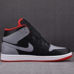 (BEST) Jordan 1 Mid 'Shadow Fire Red'