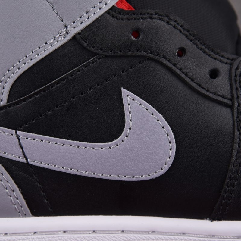 (BEST) Jordan 1 Mid 'Shadow Fire Red'