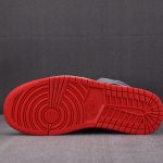 (BEST) Jordan 1 Mid 'Shadow Fire Red'