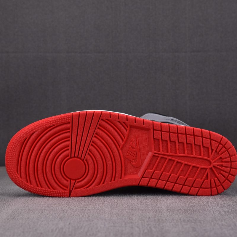 (BEST) Jordan 1 Mid 'Shadow Fire Red'