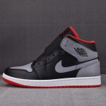 (BEST) Jordan 1 Mid 'Shadow Fire Red'
