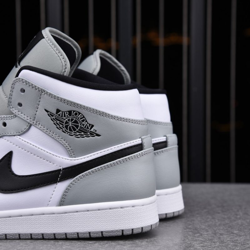 (BEST) Jordan 1 Mid 'Smoke Grey' V1