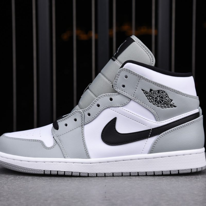 (BEST) Jordan 1 Mid 'Smoke Grey' V1