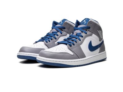 (BEST) Jordan 1 Mid 'True Blue'