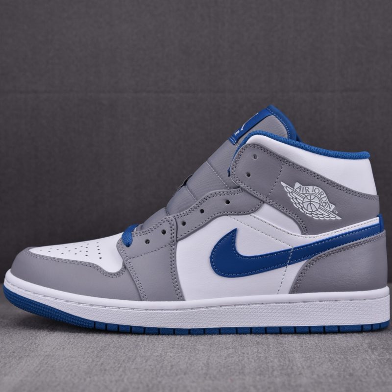 (BEST) Jordan 1 Mid 'True Blue'