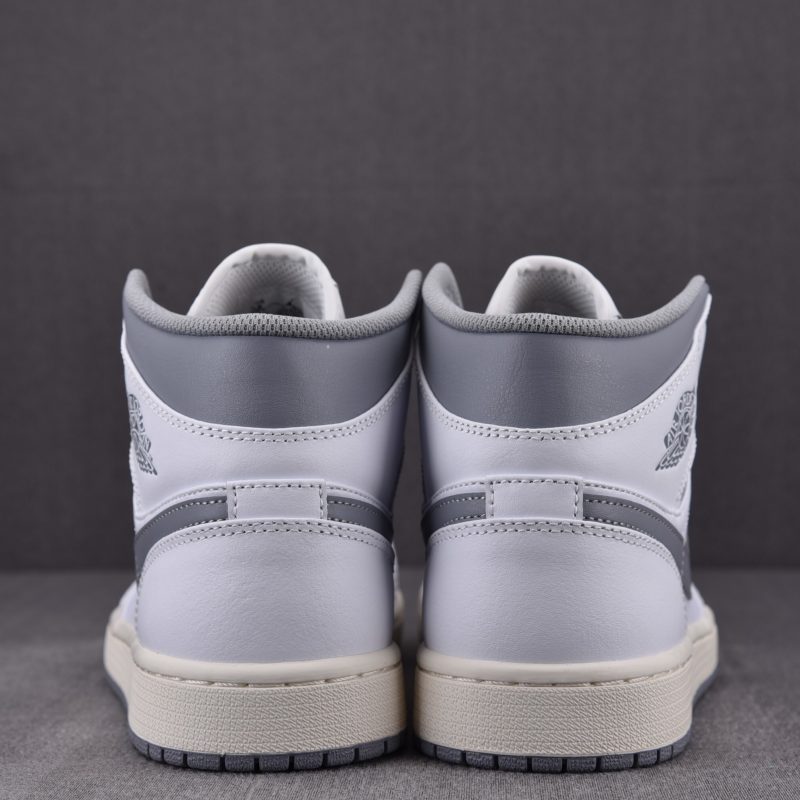 (BEST) Jordan 1 Mid ‘Vintage Grey’
