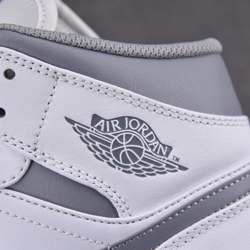 (BEST) Jordan 1 Mid ‘Vintage Grey’