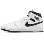(BEST) Jordan 1 Mid 'White Black'