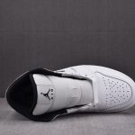(BEST) Jordan 1 Mid 'White Black'