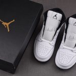 (BEST) Jordan 1 Mid 'White Black'