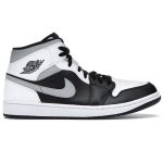 (BEST) Jordan 1 Mid 'White Shadow'