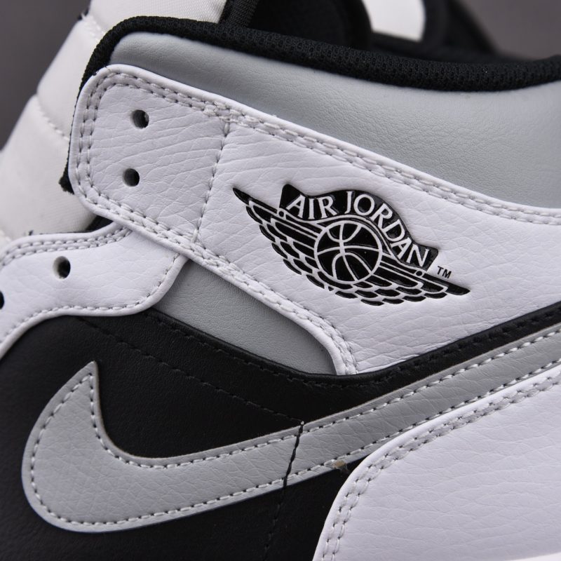 (BEST) Jordan 1 Mid 'White Shadow'