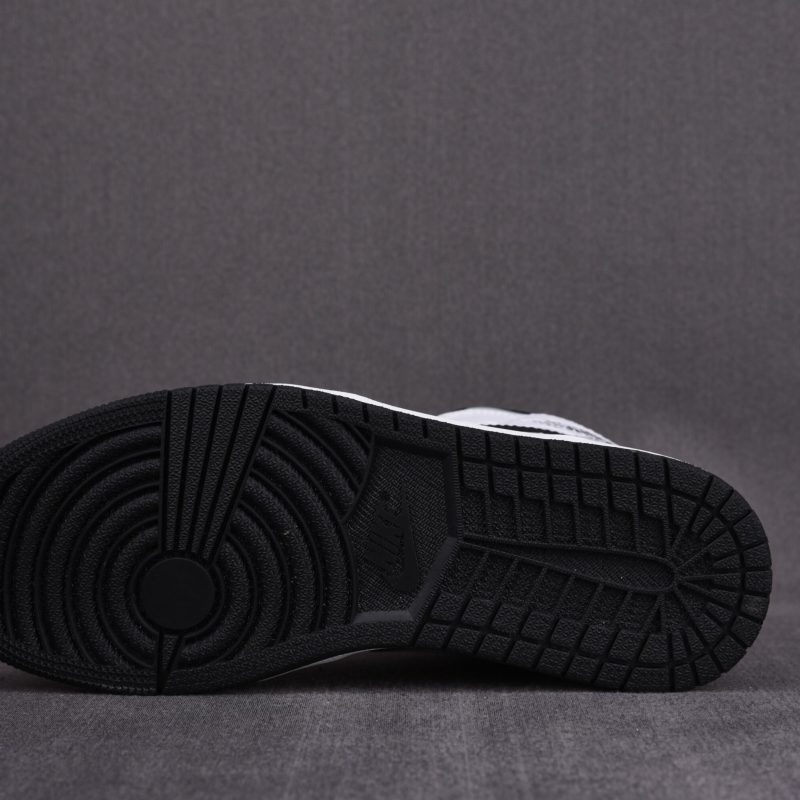 (BEST) Jordan 1 Mid 'White Shadow'