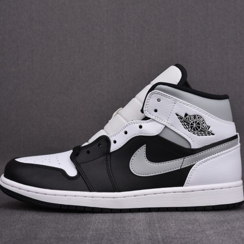 (BEST) Jordan 1 Mid 'White Shadow'