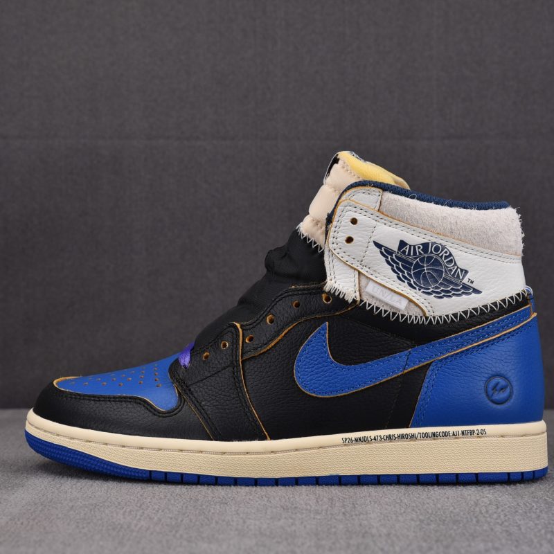 (BEST) Jordan 1 Retro High OG SP Fragment x Union LA 'Sport Royal'