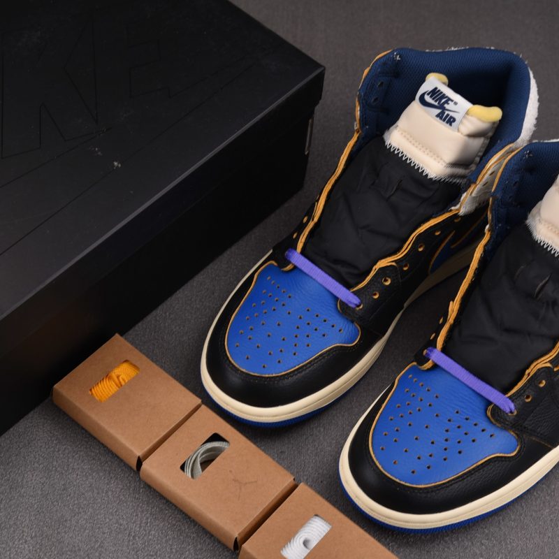 (BEST) Jordan 1 Retro High OG SP Fragment x Union LA 'Sport Royal'