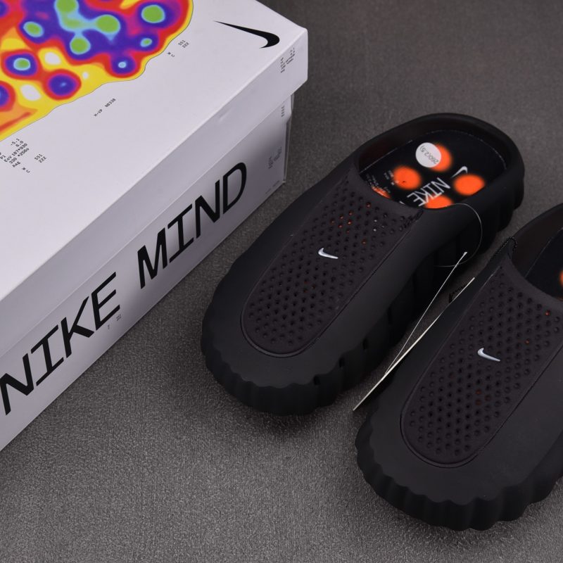 (BEST) Nike Mind 001 Slide 'Black Chrome'