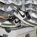 Jordan 1 Retro Low OG 'Medium Olive'