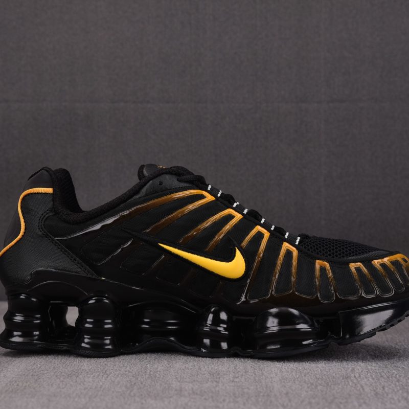 NIKE Shox TL Black University Gold