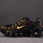 NIKE Shox TL Black University Gold