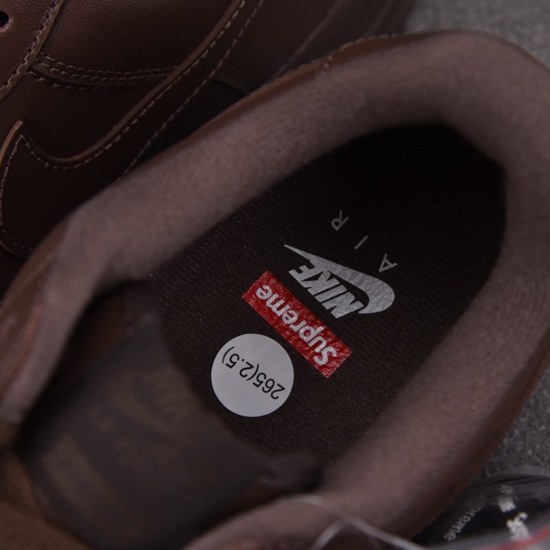 Supreme x Air Force 1 Low 'Baroque Brown'