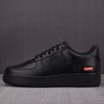 Supreme x Air Force 1 Low 'Black'