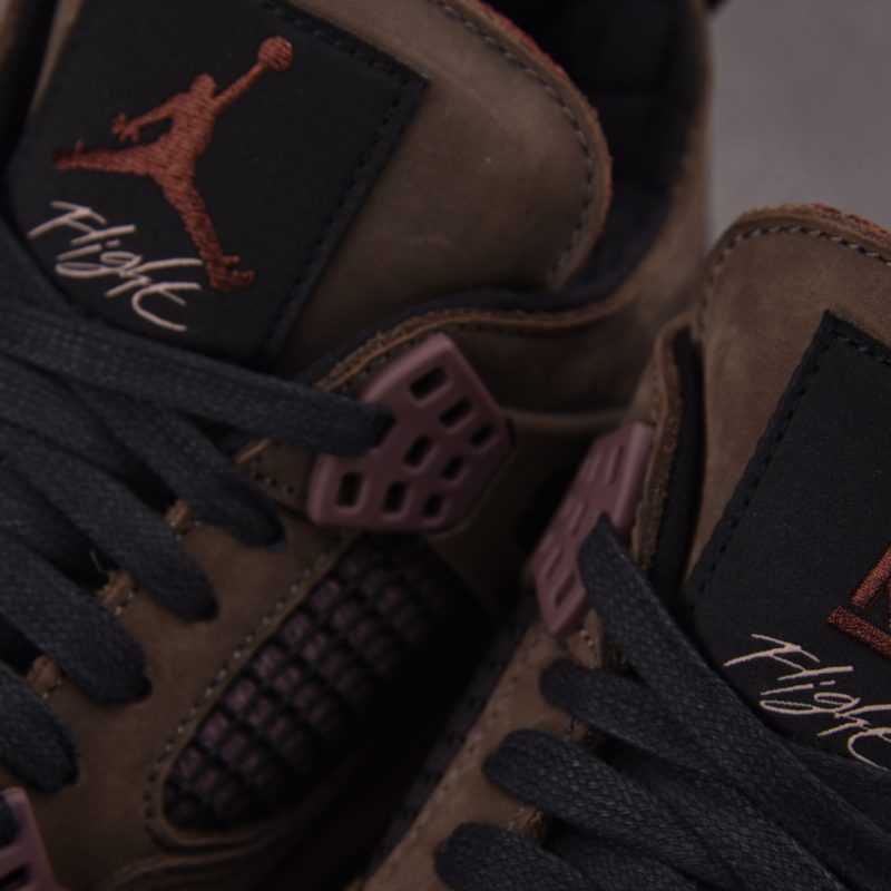 (BEST) A Ma Maniére x Jordan 4 Retro SP 'Dark Mocha'