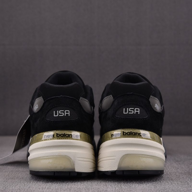 (BEST) New Balance 992 MiUSA 'Black Grey'