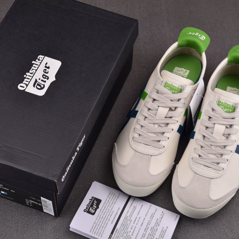 (BEST) Onitsuka Tiger Mexico 66 'Cream Mako Blue'