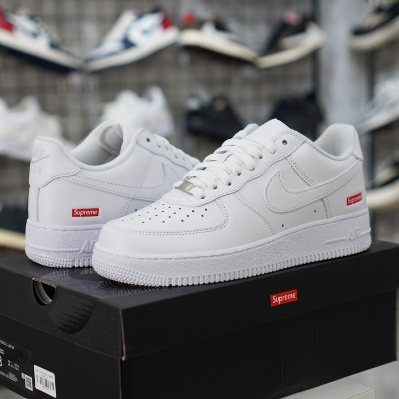 (BEST) Supreme x Air Force 1 Low 'White'