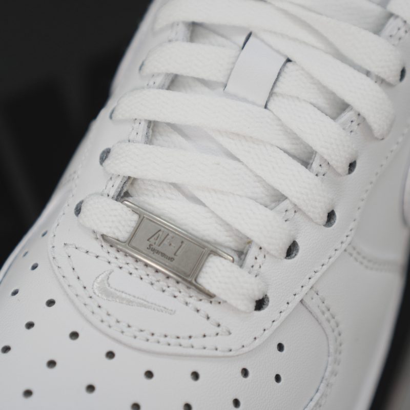 (BEST) Supreme x Air Force 1 Low 'White'