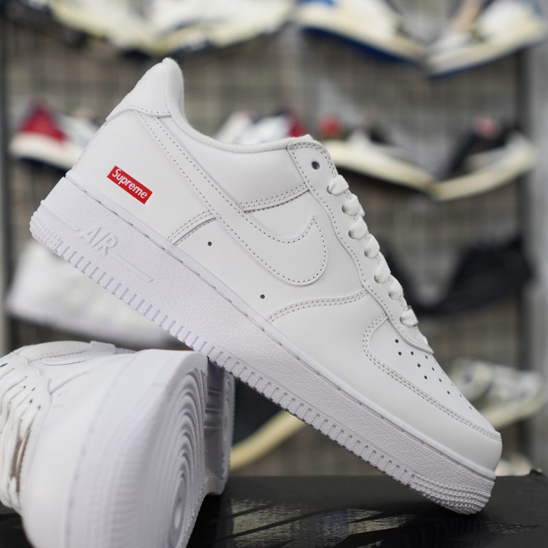 (BEST) Supreme x Air Force 1 Low 'White'