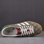 adidas x Gucci Gazelle Beige GG Monogram