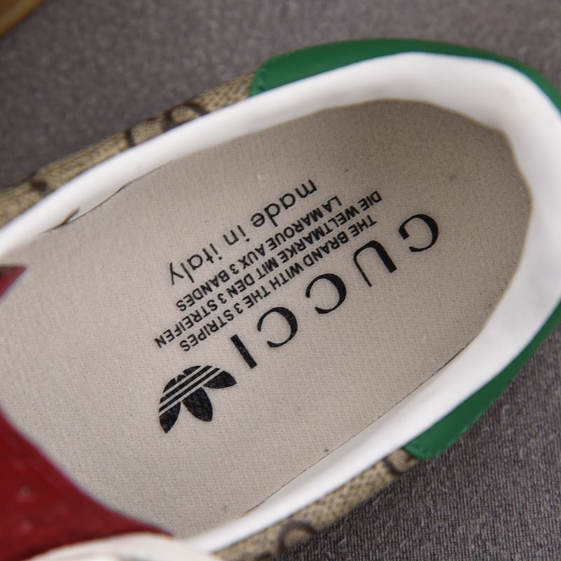 adidas x Gucci Gazelle Beige GG Monogram