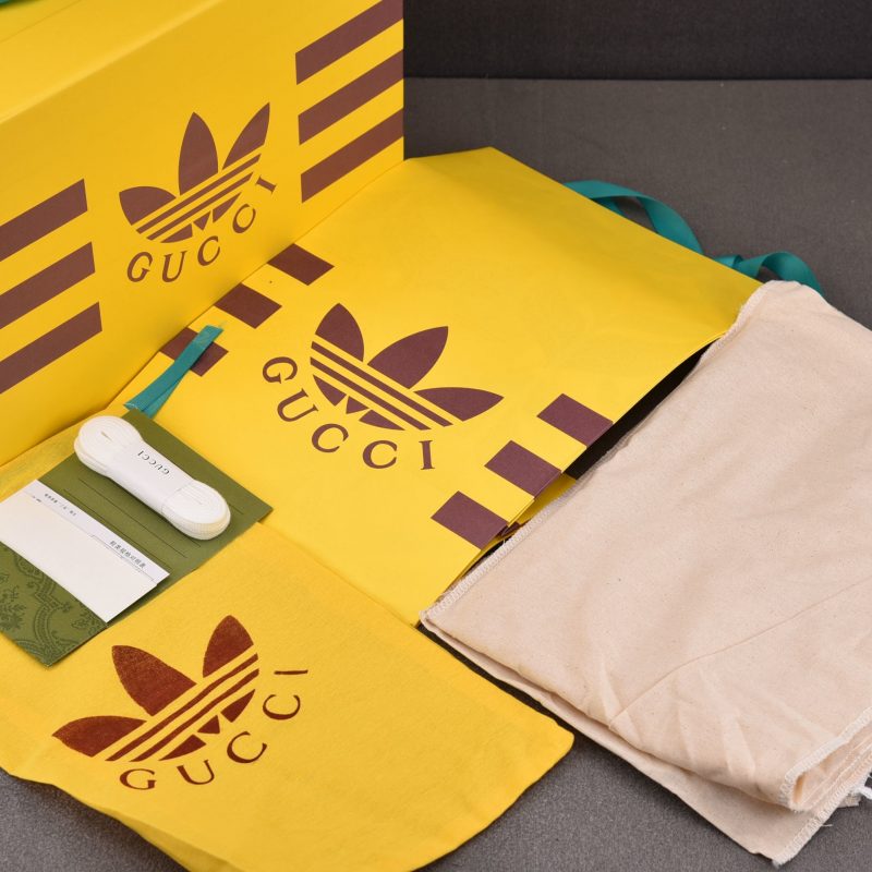 adidas x Gucci Gazelle White Green Red